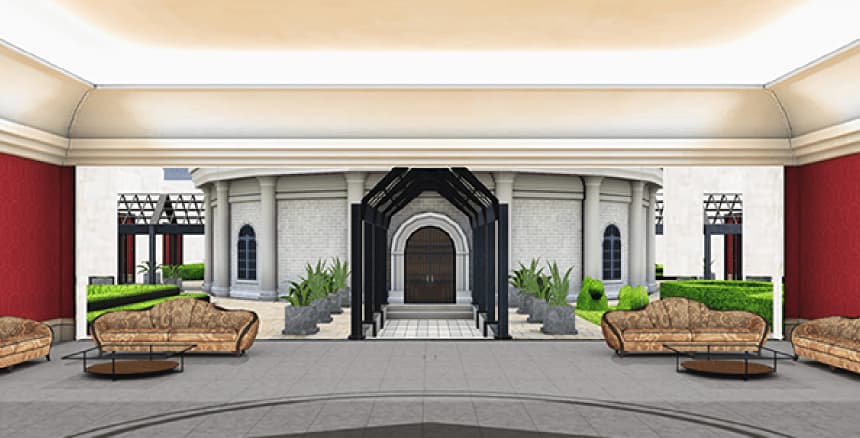 VR美術館 正面画像